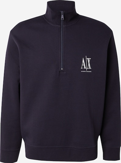 ARMANI EXCHANGE Sweatshirt in XS in Marine blue / White, Item view