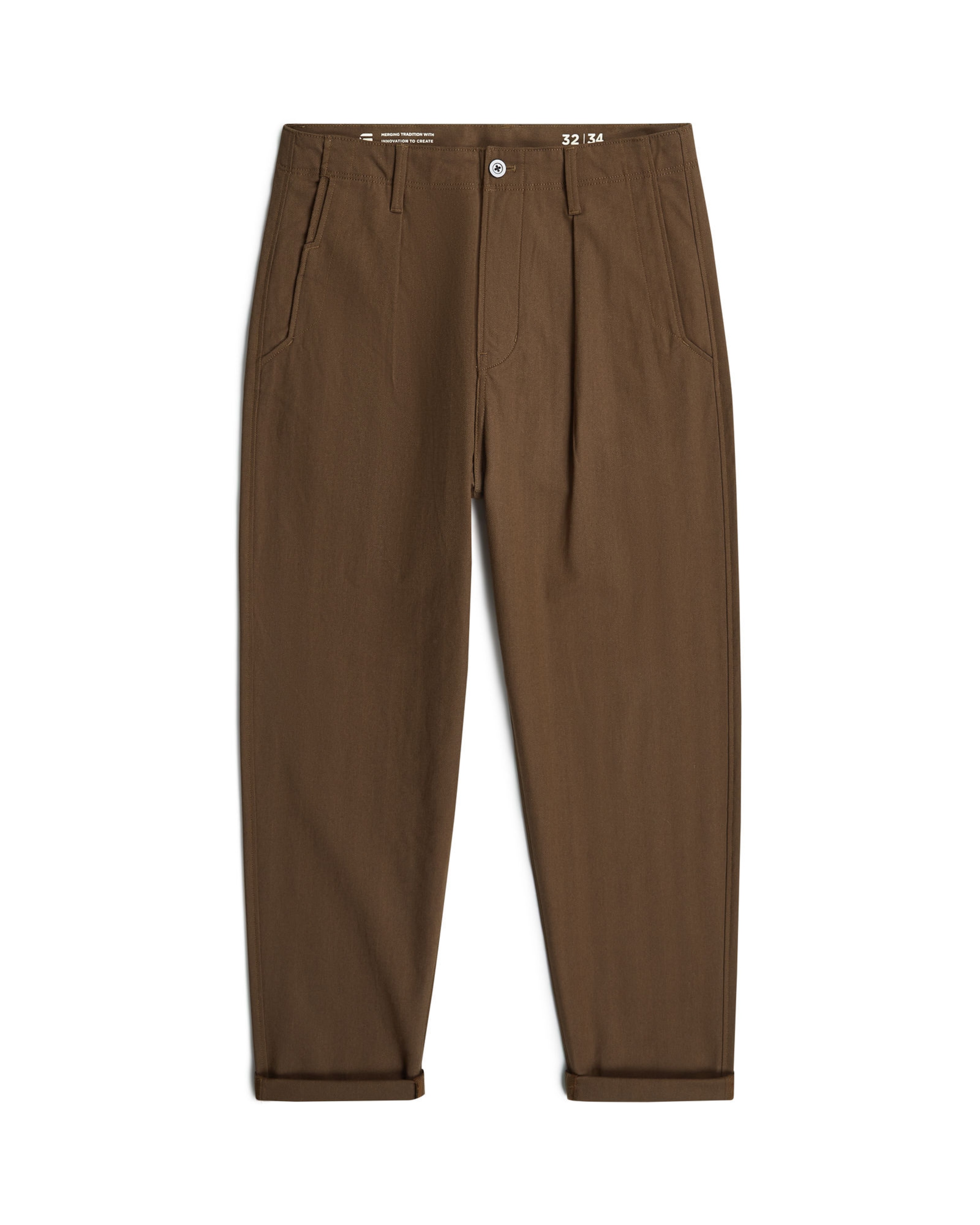 G-STAR Chino trousers in Brown: front