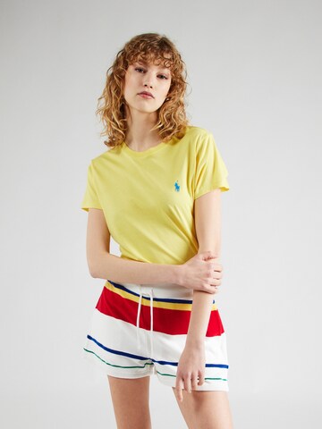 Polo Ralph Lauren Тениска в жълто: отпред