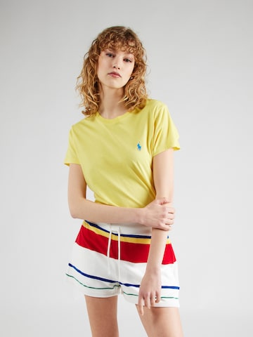 Polo Ralph Lauren T-shirt i gul: framsida