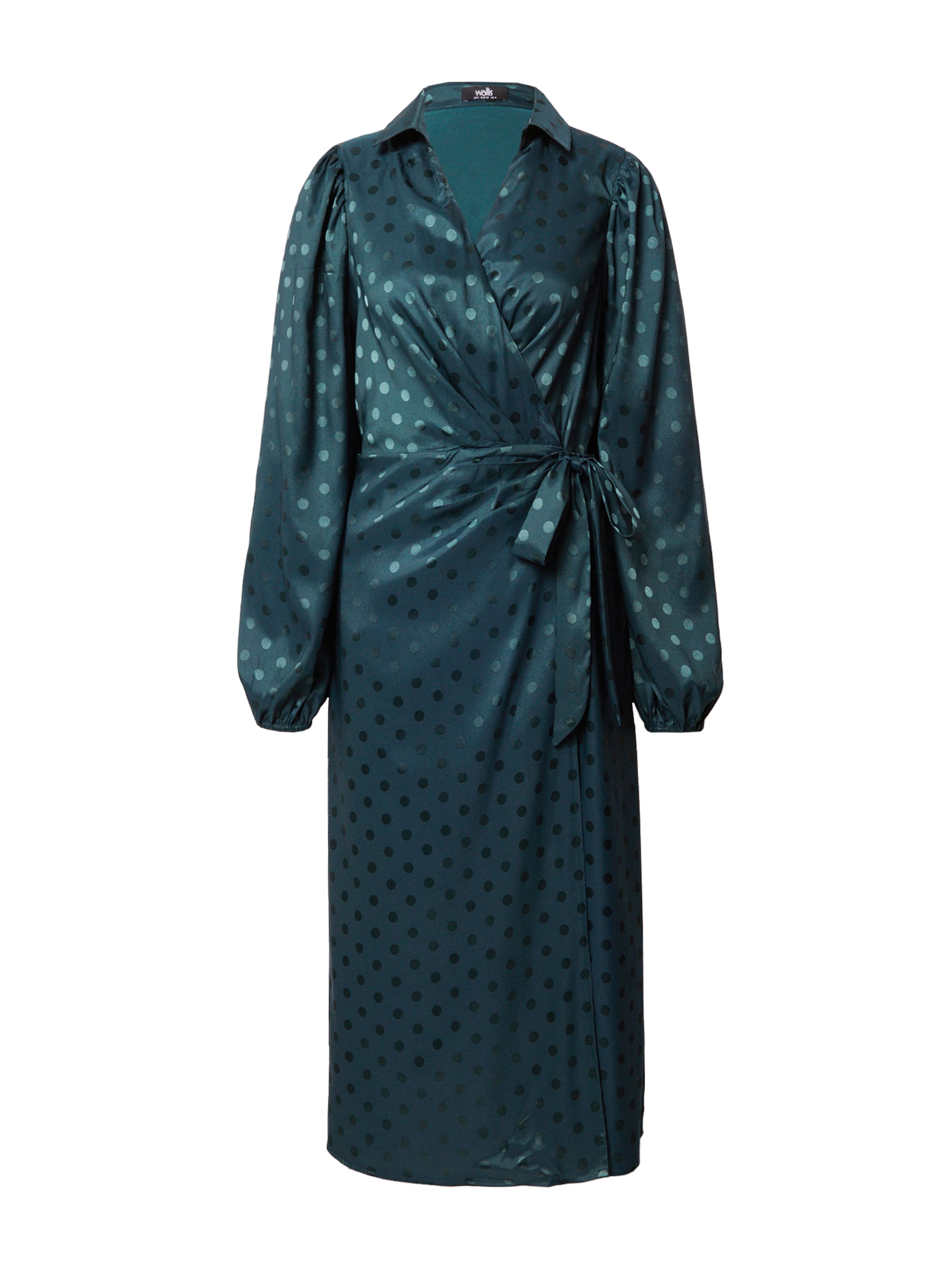 zaļš Wallis Kleita: no priekšpuses