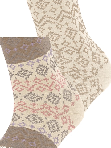 ESPRIT Socken 'Fair Isle  2-Pack'‌ in Mischfarben: Vorderseite