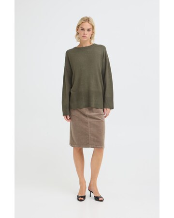 Pulz Skirt 'PZSally' in Brown