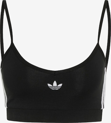 Haut ADIDAS ORIGINALS en noir : devant