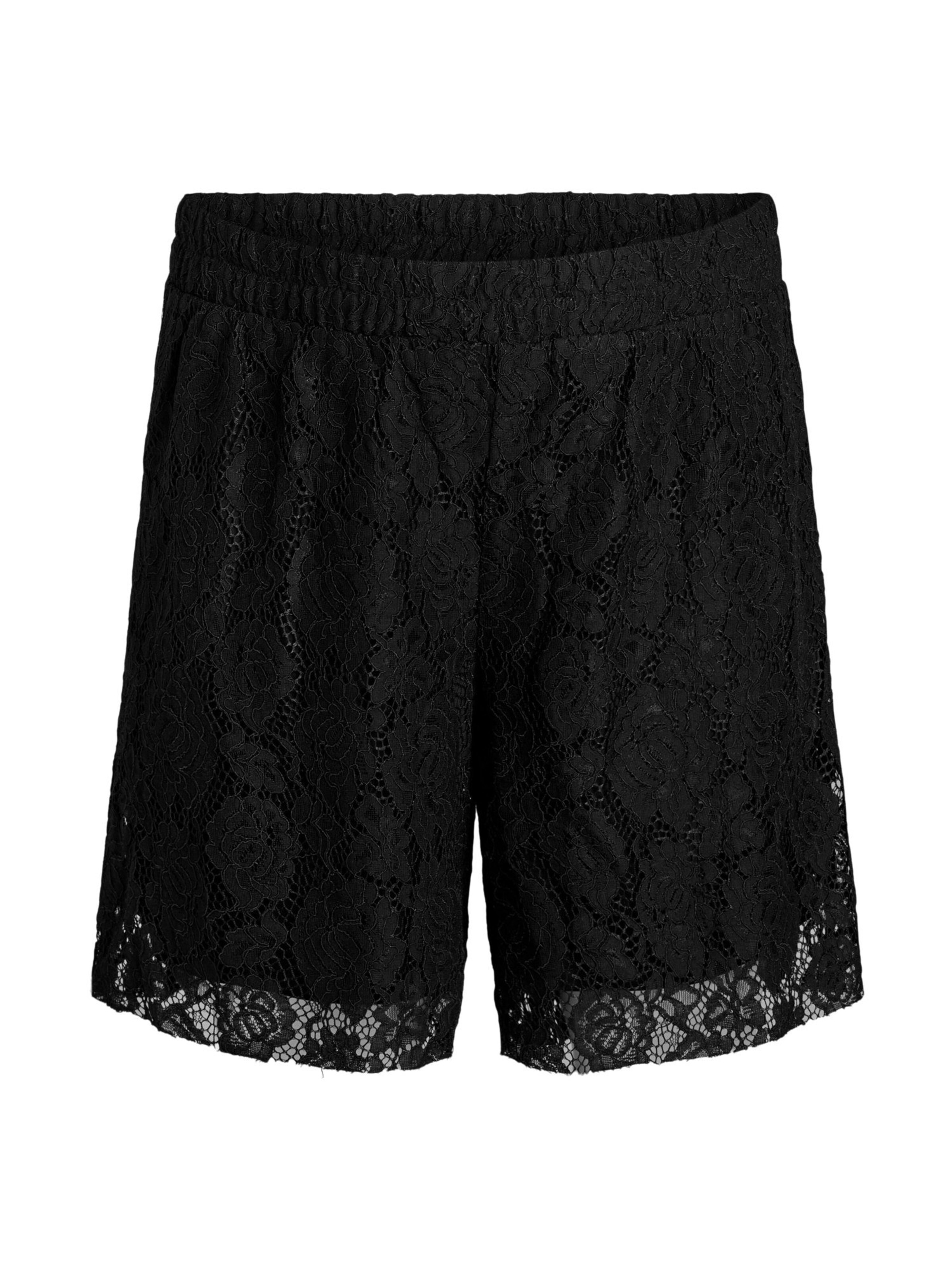 Regular Pantalon Zizzi en noir : devant