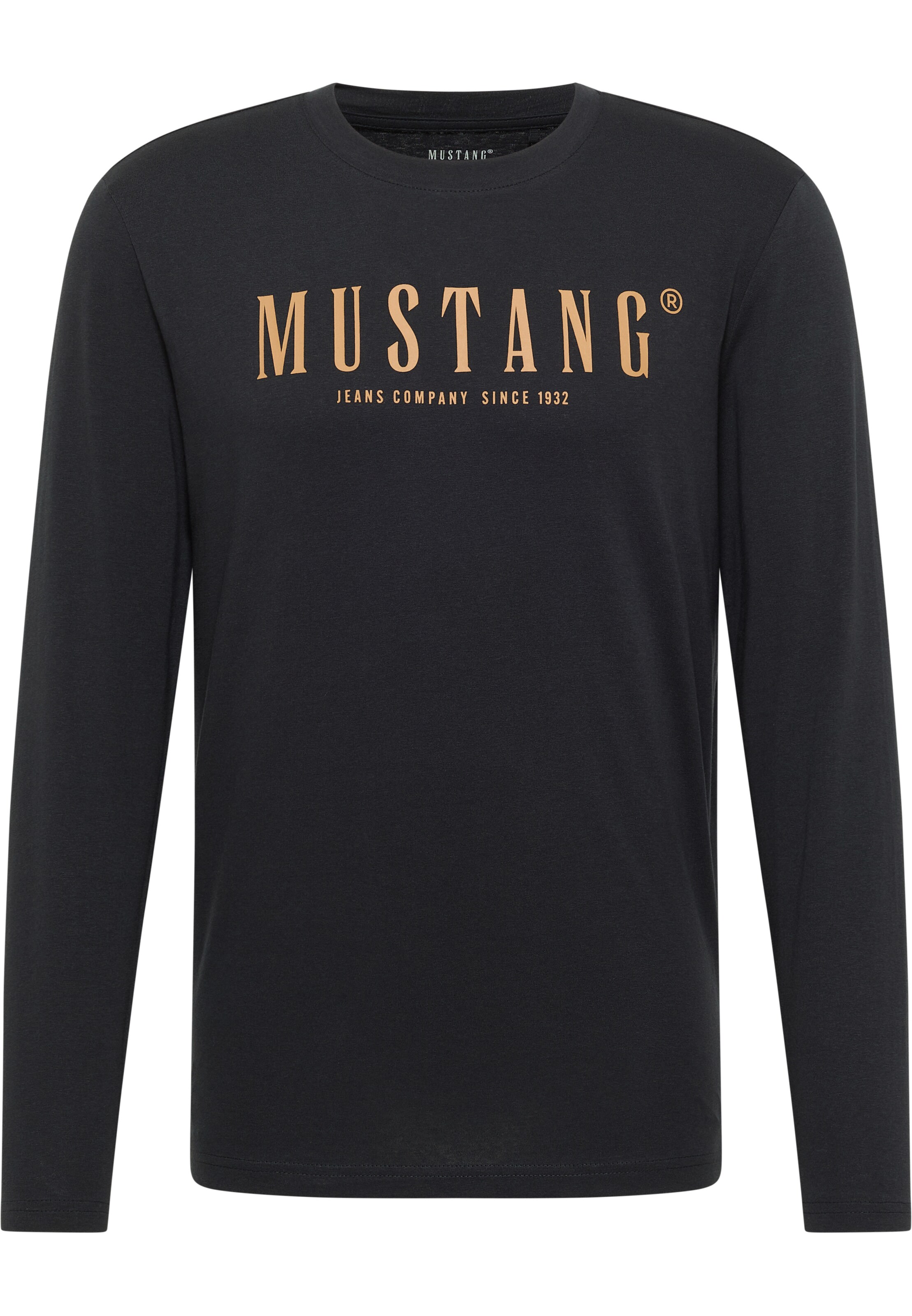 MUSTANG Shirt 'Style Asheville' in Black: front