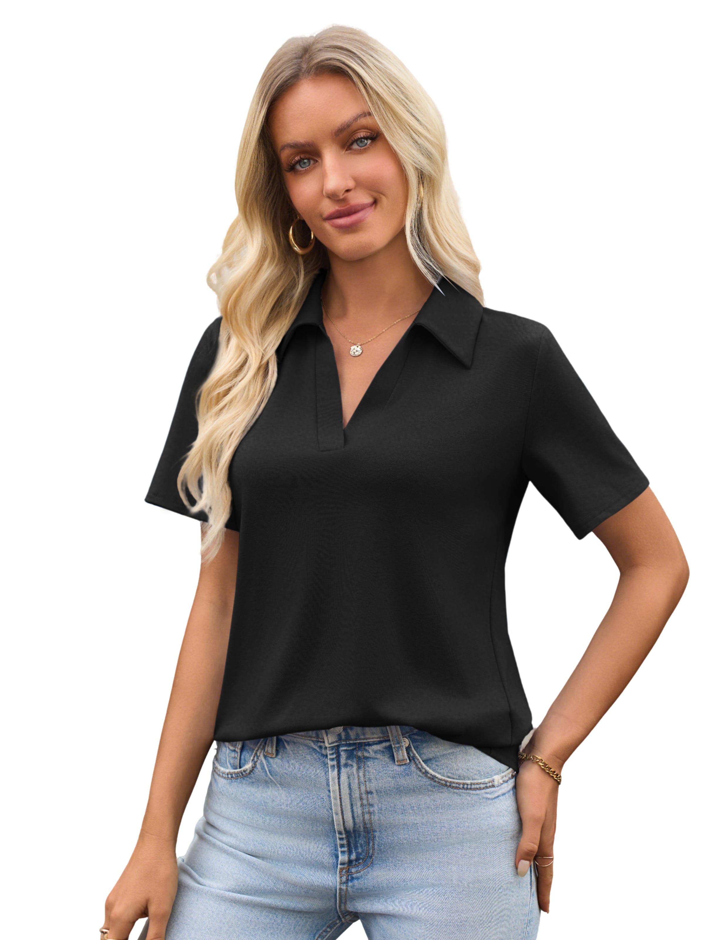 juoda Imily Bela Marškinėliai: priekis