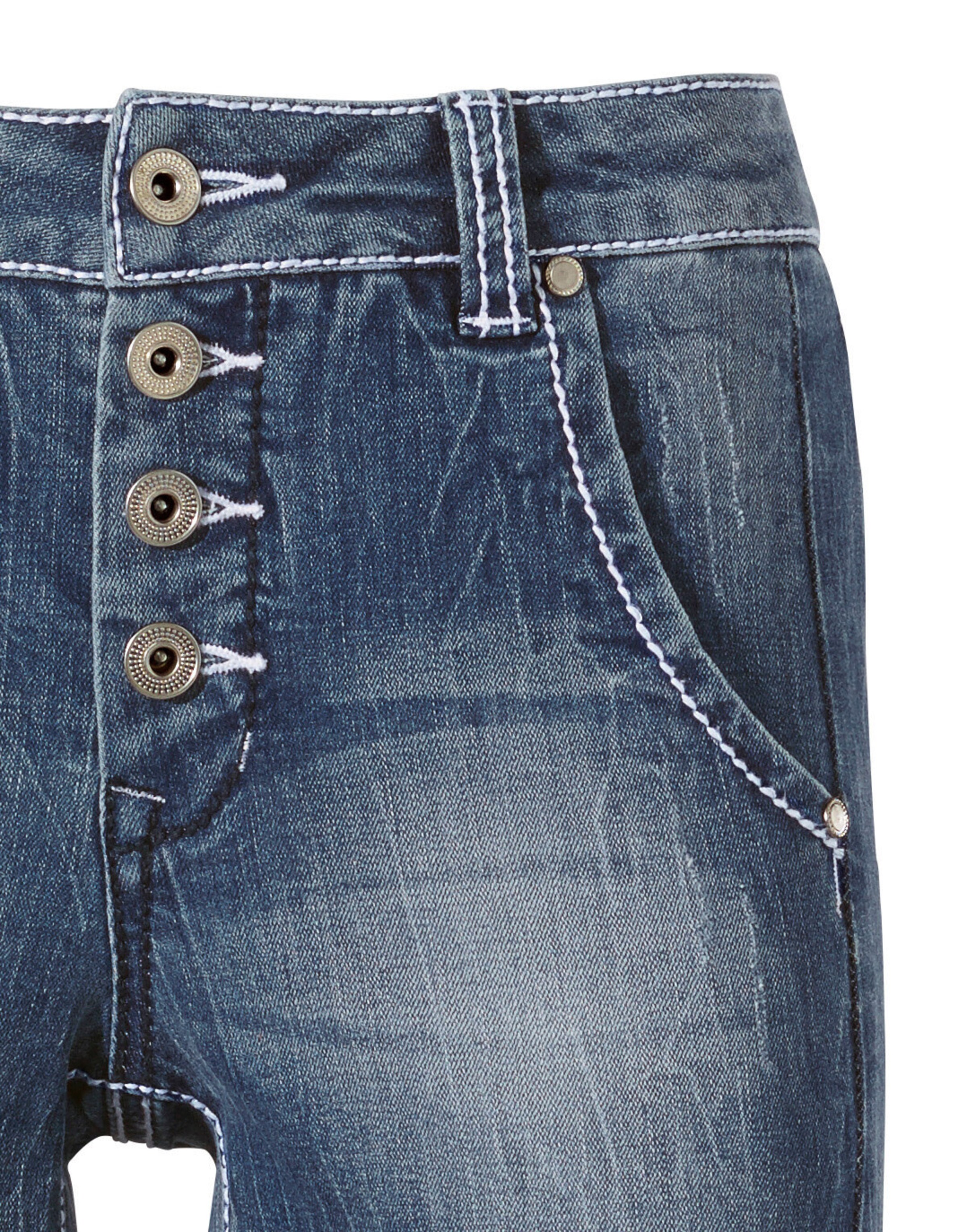 heine - regular Vaquero en azul