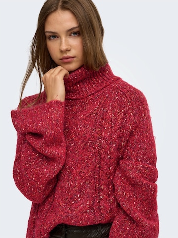 ONLY - Jersey 'ONLZILLE' en rojo