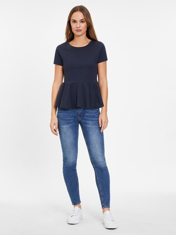 LASCANA Shirt in Blauw