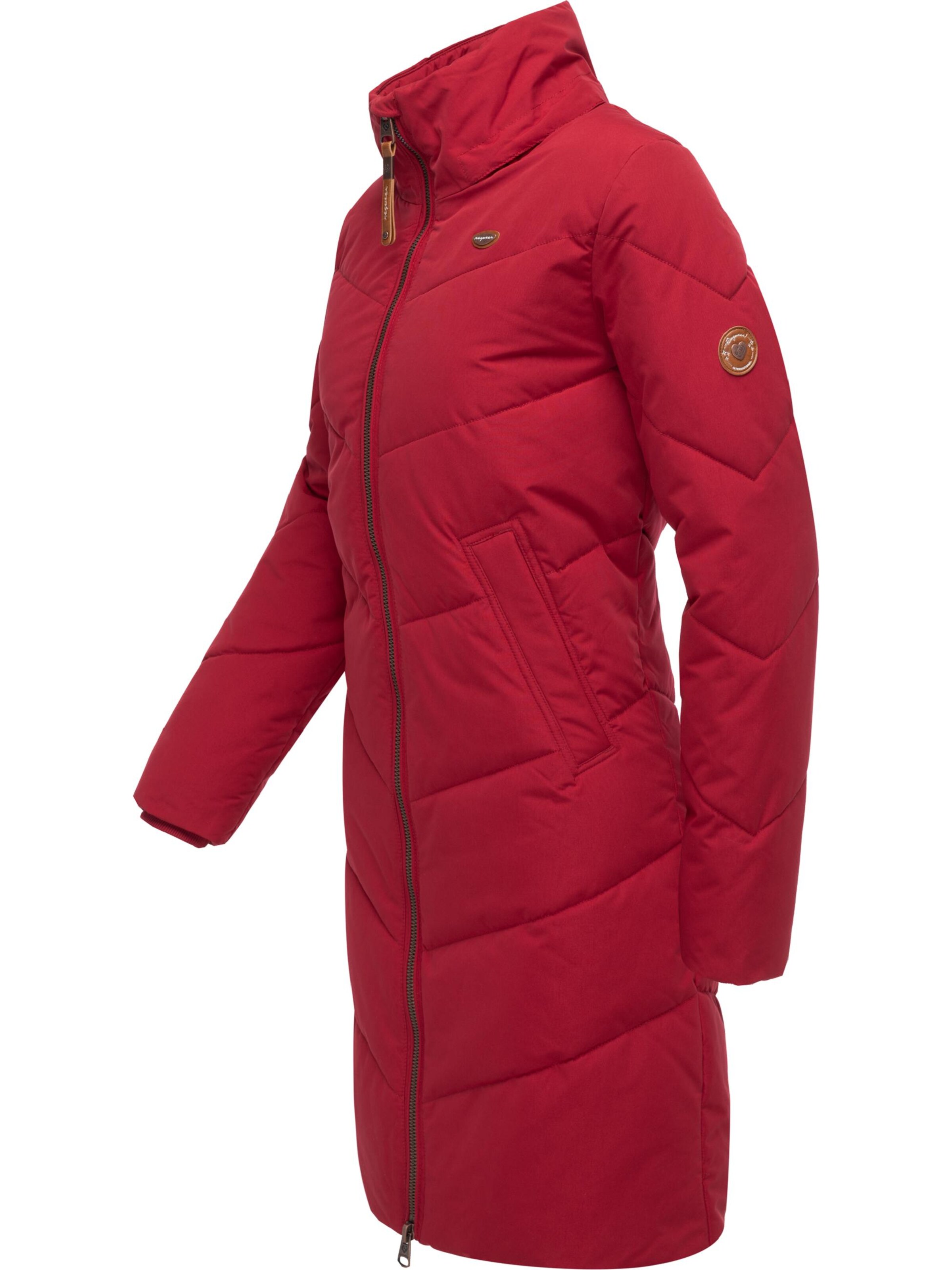 Ragwear Wintermantel 'Rebelka' in Rood