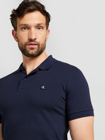 Calvin Klein Jeans Poloshirt in Blau