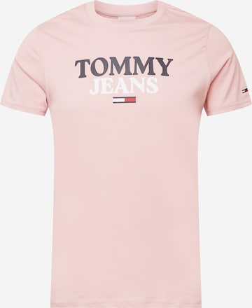 Tommy JeansMajica - roza boja: prednji dio