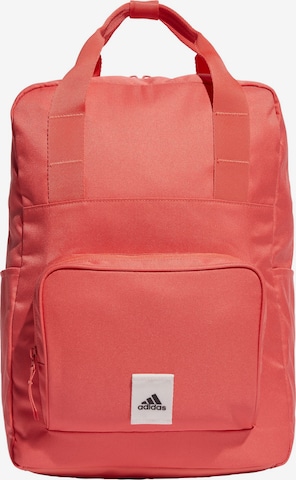 ADIDAS SPORTSWEAR - Mochilas desportivas 'Prime ' em vermelho: frente