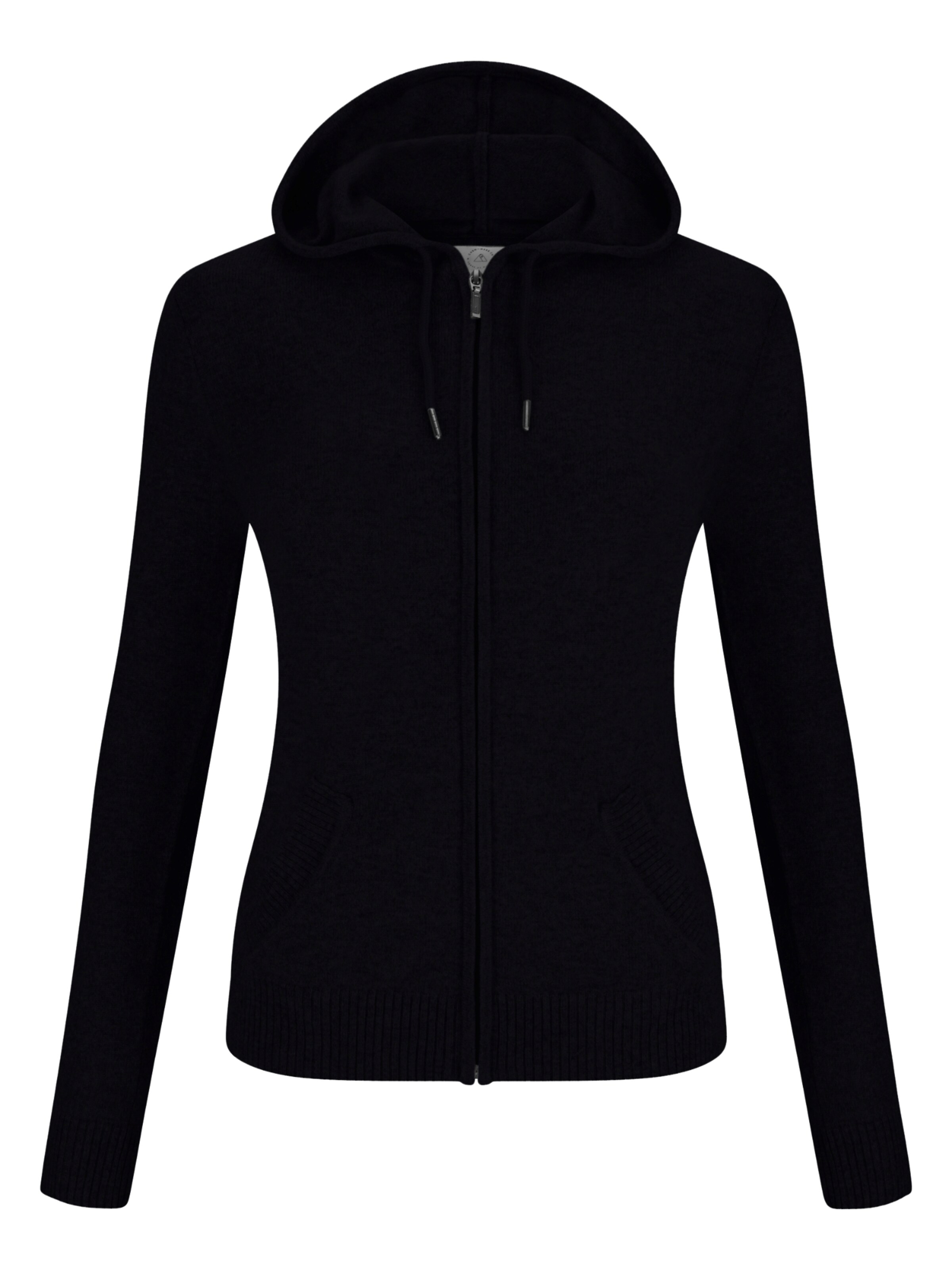 CASH-MERE.CH Cardigan i sort: forside