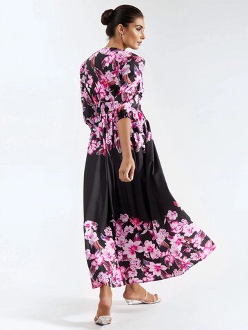 MSN Collection - Vestido em mistura de cores