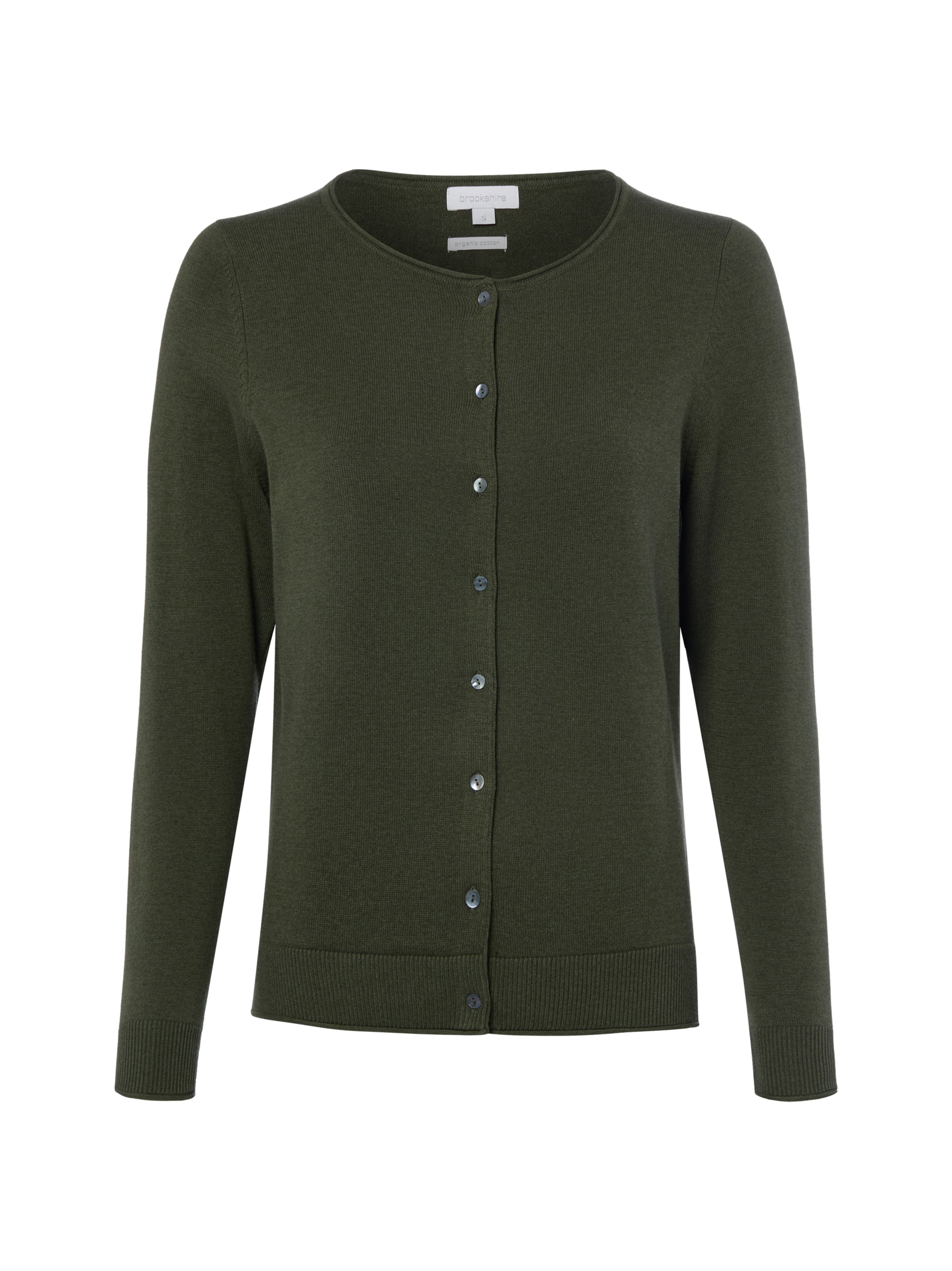 Cardigan Brookshire en vert : devant