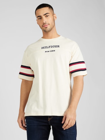 TOMMY HILFIGER Póló - fehér: elől