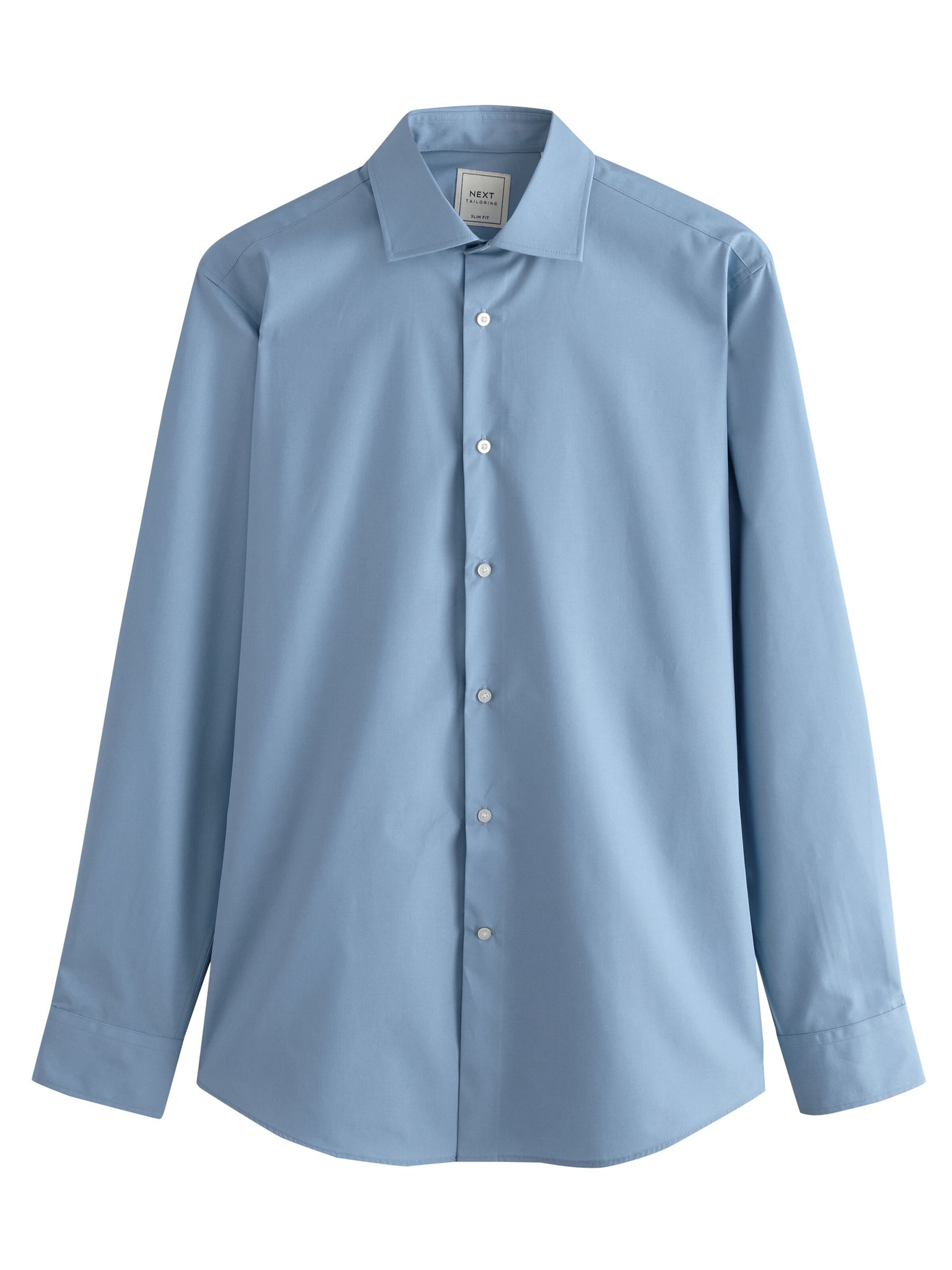Next Slim Fit Skjorte i blå: forside