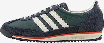 Baskets basses 'SL 72' ADIDAS ORIGINALS en vert : devant