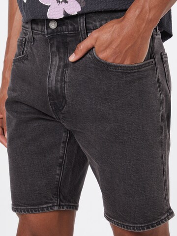 LEVI'S ® Slimfit Jeans '412™ Slim' in Zwart