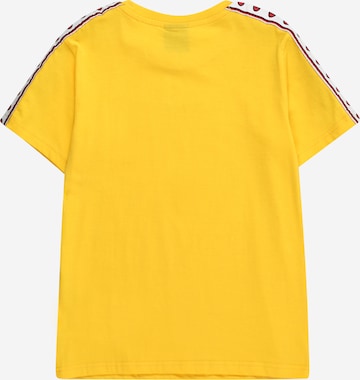 geltona Champion Authentic Athletic Apparel Marškinėliai