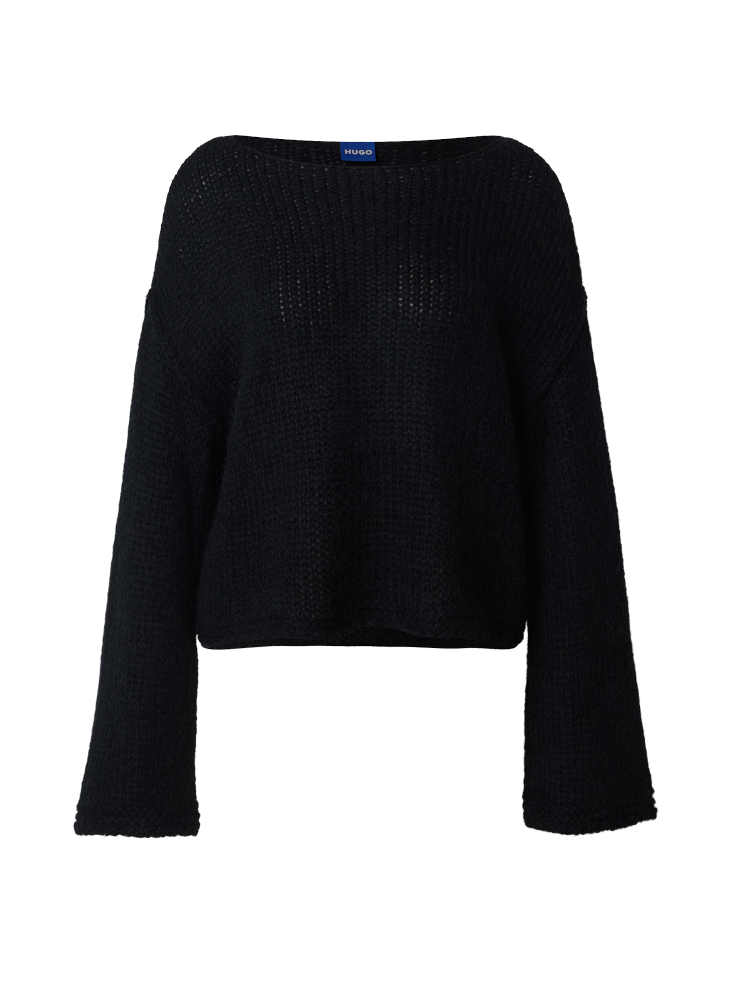 HUGOPulover 'Scarly_B' - crna boja: prednji dio