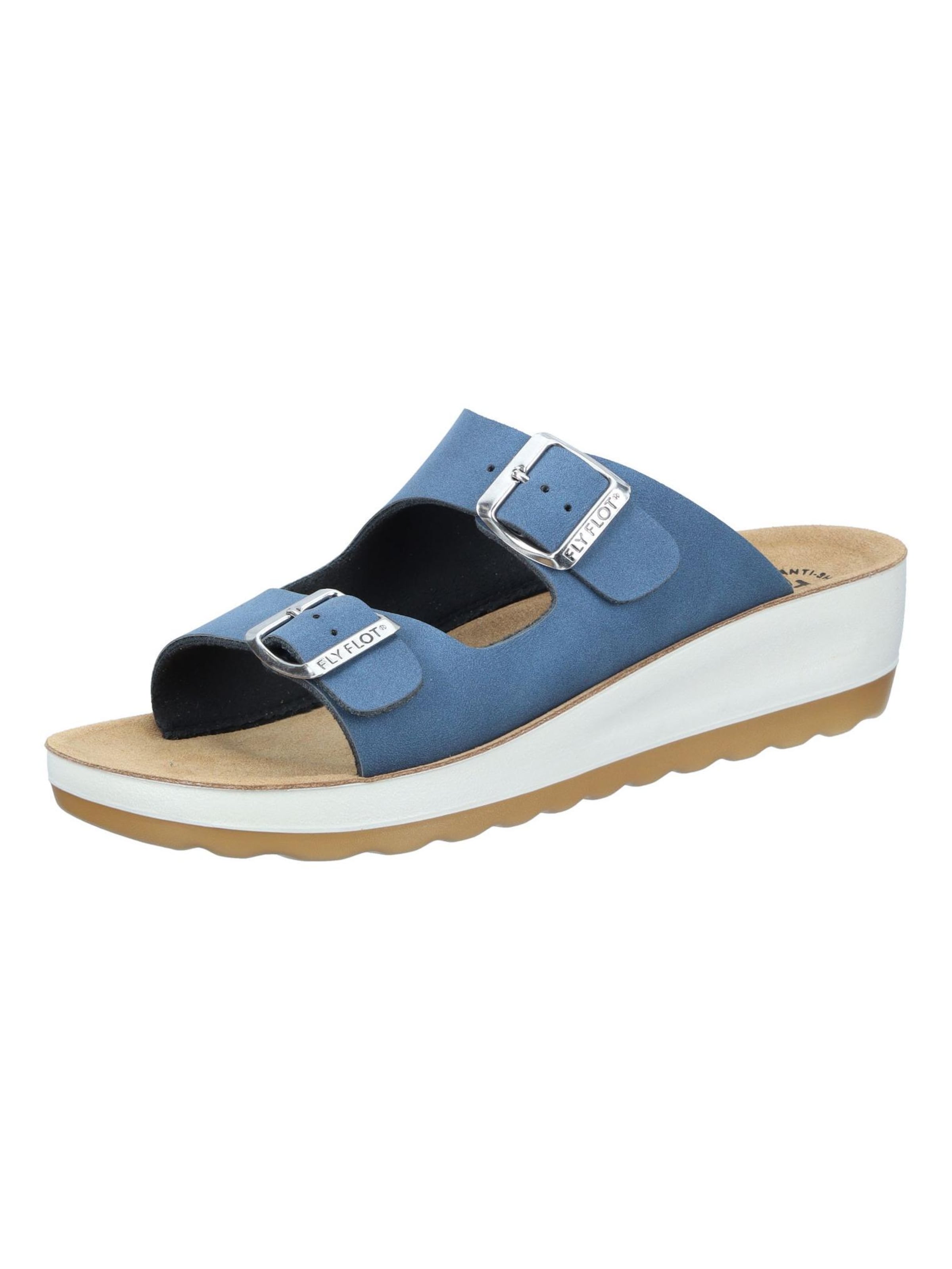 FLY FLOT Pantolette‌‌‌ in Blau: Vorderseite