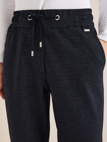 CECIL Slimfit Byxa 'Tracey' i blå