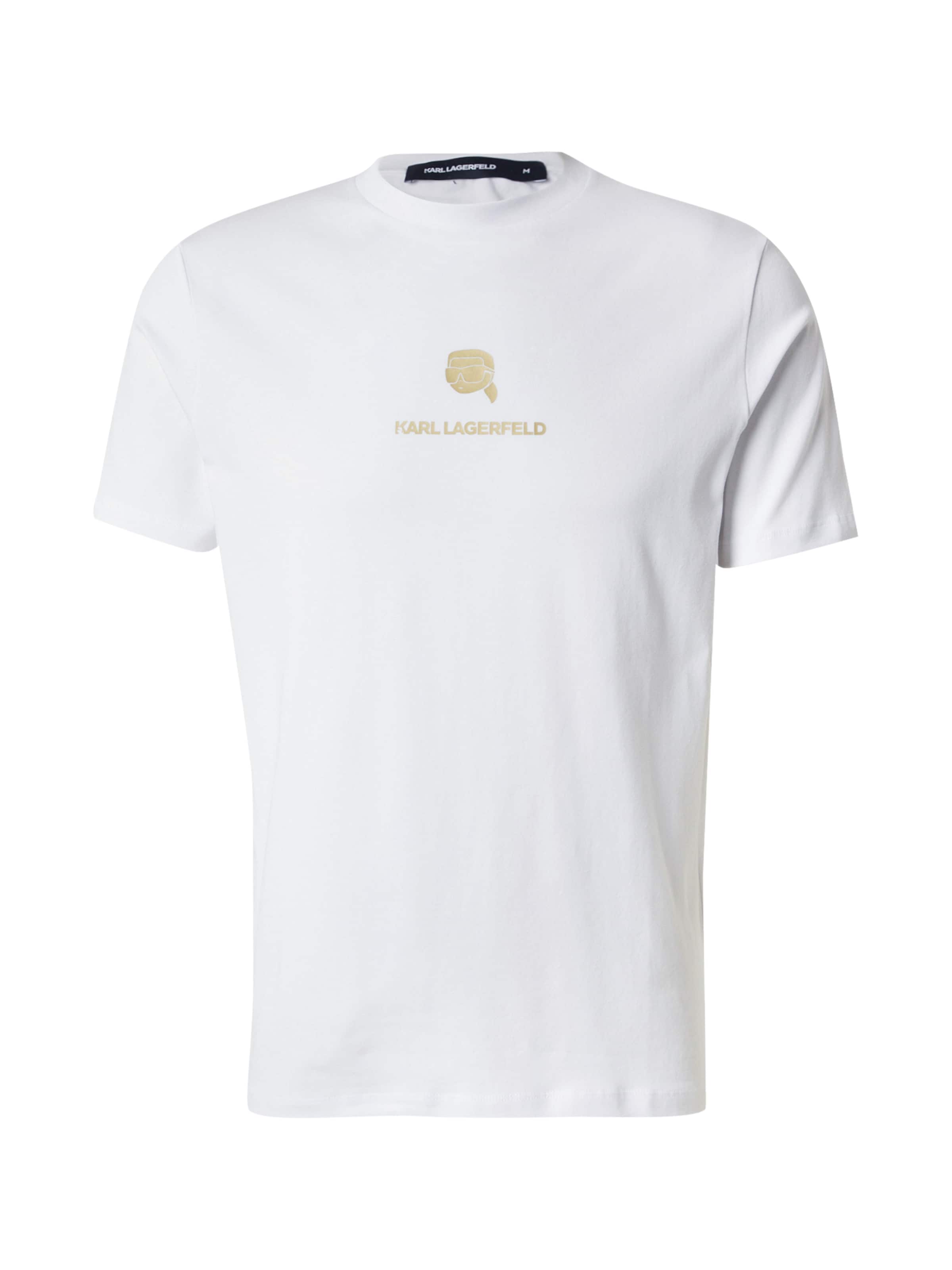 Karl Lagerfeld Tričko - Biela: predná strana