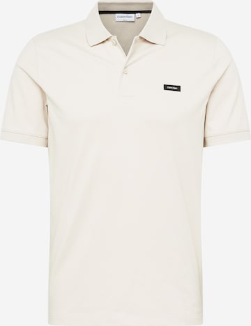 Calvin Klein - Camiseta en beige: frente