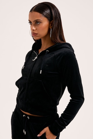 Juicy Couture Sweatjacke 'Madison' in Schwarz