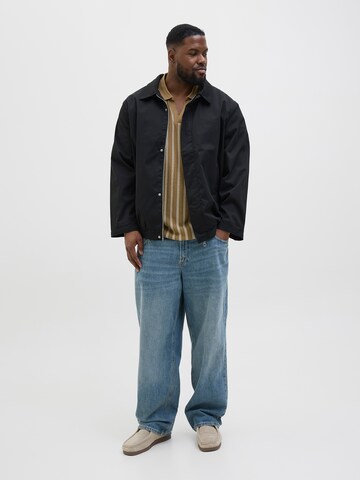 Jack & Jones Plus Shirt 'JPRBLuharry' in Beige