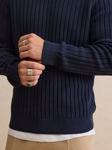 Pull-over 'Flynn' DAN FOX APPAREL en bleu