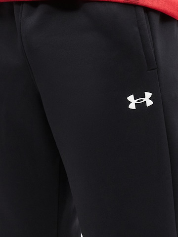 UNDER ARMOUR Tapered Sportbyxa i svart