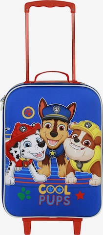 PAW Patrol Koffer 'Chase & Friends' in Blau: Vorderseite