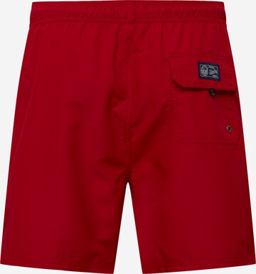 SuperdryKupaće hlače - crvena boja