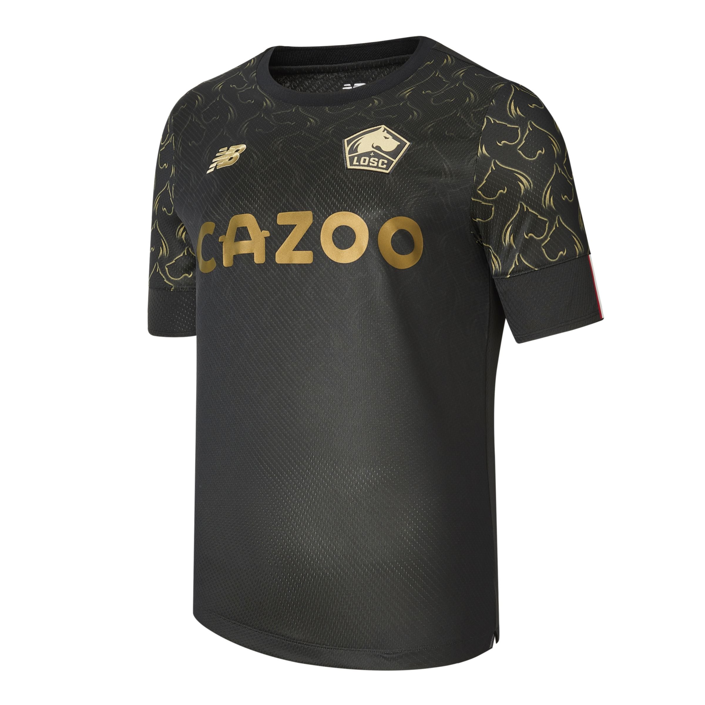 new balance Functioneel shirt 'Lille LOSC' in Zwart