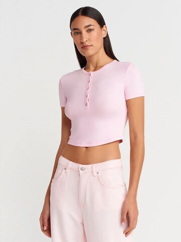 Dilvin Blusen in Pink