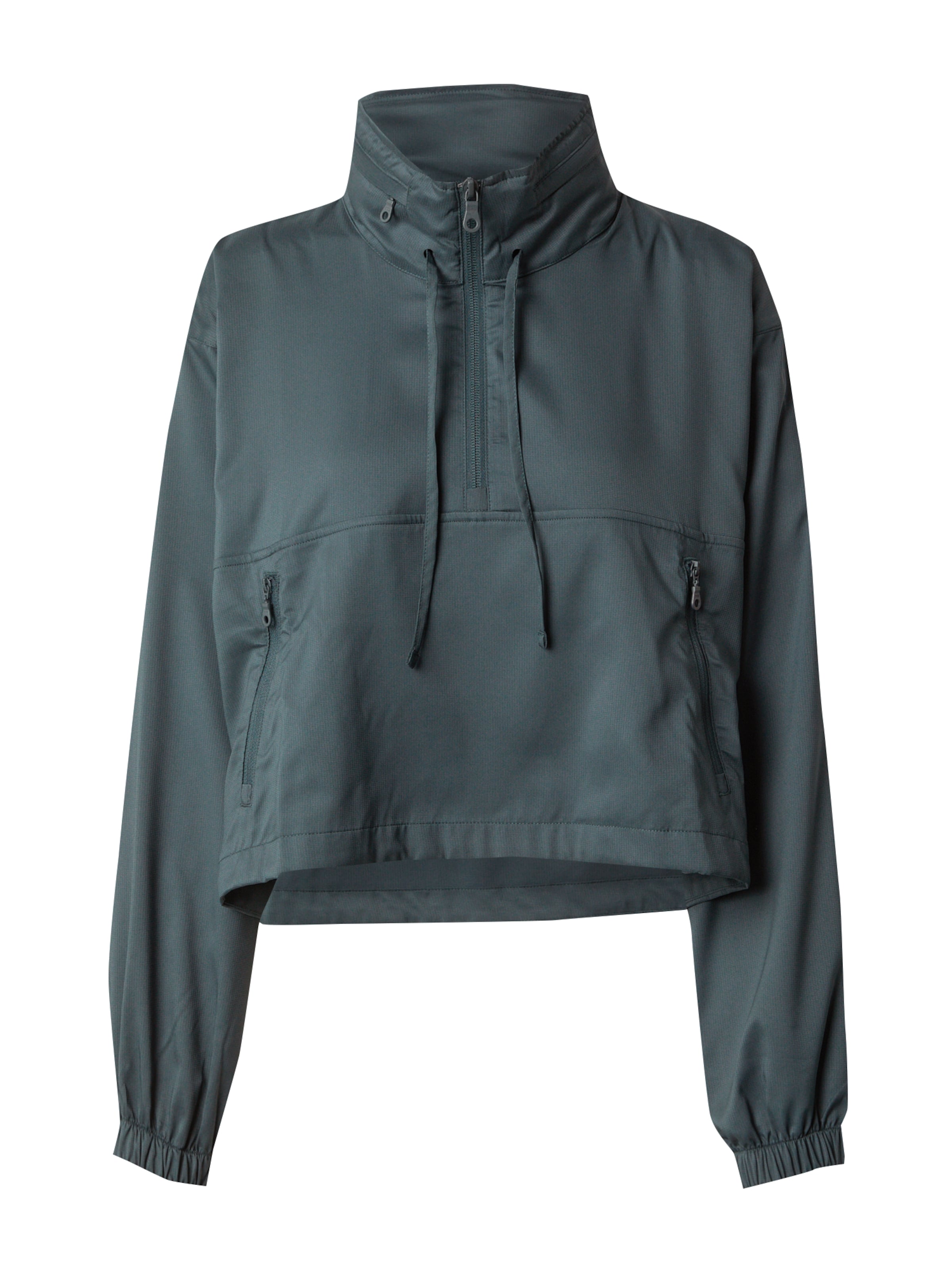 zaļš Girlfriend Collective Sporta jaka 'Hummingbird': no priekšpuses