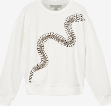 AllSaints Свитшот 'Jada Pippa' в Белый: спереди