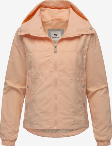 Ragwear Between-season jacket 'Cerys' in Pink: front