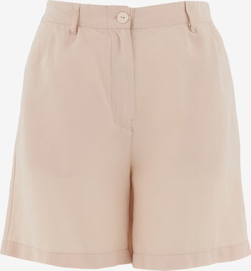 Organication Pants in Beige: front