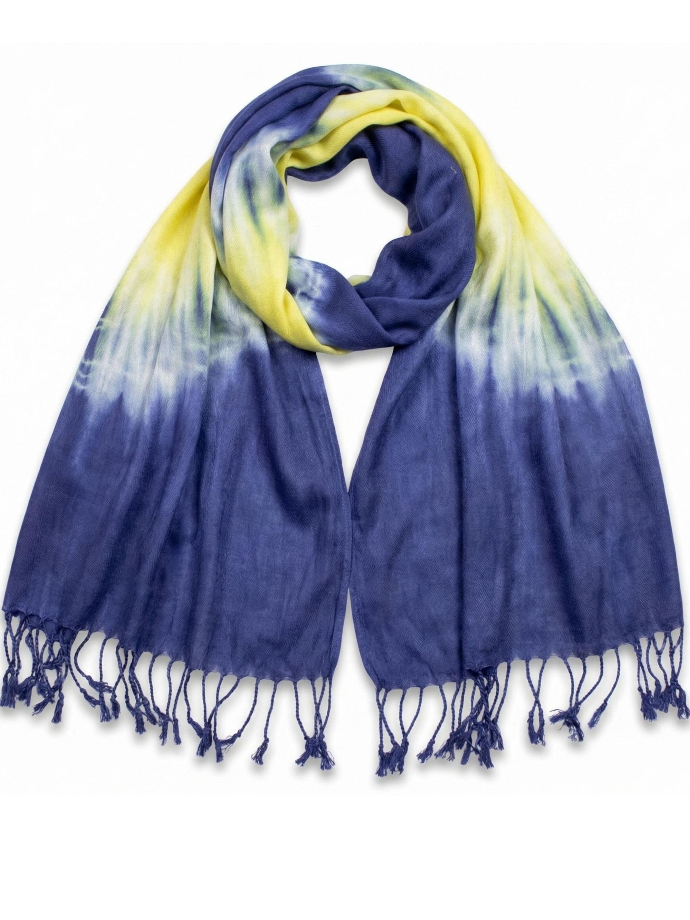 Sunsa Scarf 'Sunsa' in Blue: front