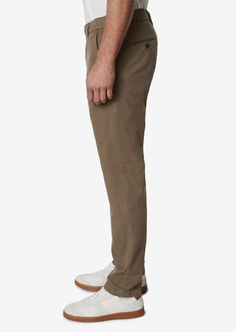 Marc O'Polo Tapered Chino Pants 'Osby' in Brown
