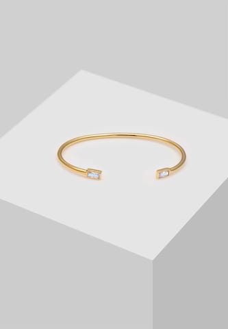 ELLI Armband Armreif, Rechteck in Gold