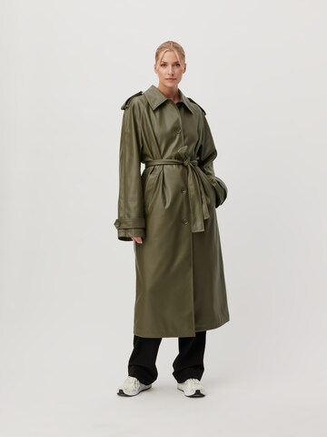 LeGer by Lena Gercke Ανοιξιάτικο και φθινοπωρινό παλτό 'Mira' σε πράσινο: μπροστά