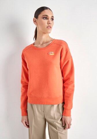 HECHTER PARIS Sweatshirt in Orange
