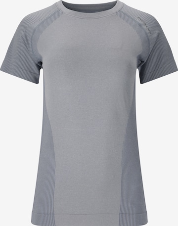 ENDURANCE Functioneel shirt 'HALEN' in Grijs: voorkant