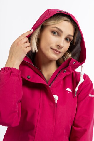 Schmuddelwedda Weatherproof jacket in Pink
